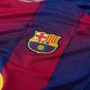 Camisa Barcelona Manga Longa Home 2025-2026 - Torcedor Nike Masculina - Azul e Grená