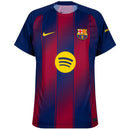 Camisa Barcelona Home 2025-2026 - Raphinha 11 Torcedor Nike Masculina - Azul e Grená