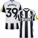 Camisa Newcastle Home 2025-2026 - Bruno G. 39 Torcedor Adidas Masculina - Preta e Branca