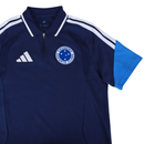 Camisa Polo Cruzeiro Viagem Adidas Azul Masculina - Roupa casual de time para presente e moda torcedor em promoção