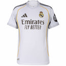 Camisa Real Madrid Home 2025-2026 - Jogador Adidas Masculina - Branca