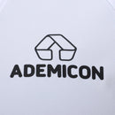 Camisa de torcedor branca do São Paulo 2026/2027, exibindo as listras tricolores no peito, escudo bordado e logos dos patrocinadores Elgin, Ademicon e Superbet.