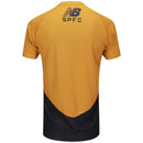 Camisa de treino preta São Paulo FC 26/27 New Balance masculina original, preço exclusivo Blanc Sports.