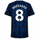 Camisa Arsenal Away 2025-2026 - Ødegaard 8 Torcedor Adidas Masculina - Azul