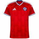 Camisa Chile Home 2026-2027 - Torcedor Adidas Masculina - Vermelha