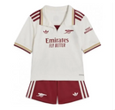 Conjunto Infantil Arsenal Third 2025-2026 - Adidas- Creme