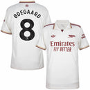 Camisa Arsenal Third 2025-2026 - Ødegaard 8 Torcedor Adidas Masculina - Creme