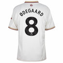 Camisa Arsenal Third 2025-2026 - Ødegaard 8 Torcedor Adidas Masculina - Creme