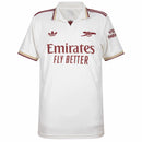 Camisa Arsenal Third 2025-2026 - Ødegaard 8 Torcedor Adidas Masculina - Creme