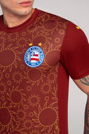 Camisa Bahia Third 2025-2026 - Puma Torcedor Masculina - Vinho