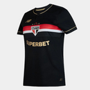 Camisa São Paulo Comemorativa Third 2025-2026 - New Balance Feminina - Preta